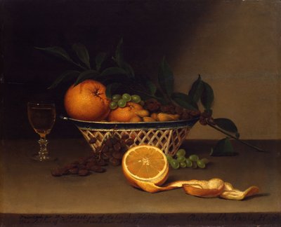 Naturaleza muerta con naranjas de Raphaelle Peale